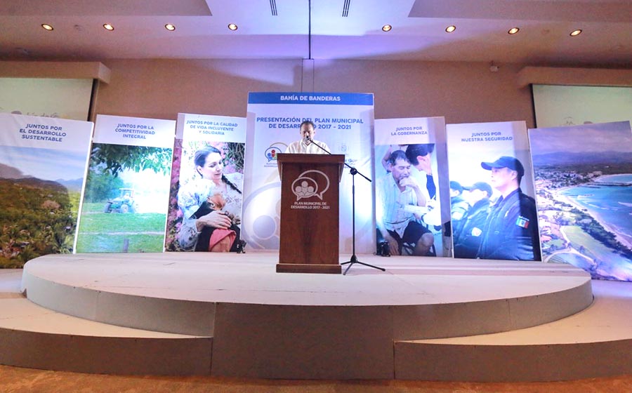 Seguridad, desarrollo y calidad de vida, principales ejes en Bahía de Banderas