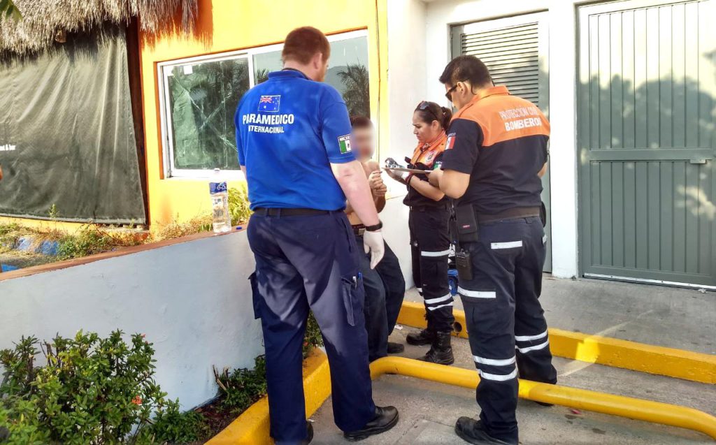 Borrachazo dominguero deja un lesionado