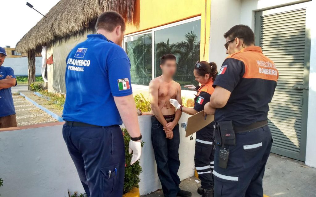 Borrachazo dominguero deja un lesionado