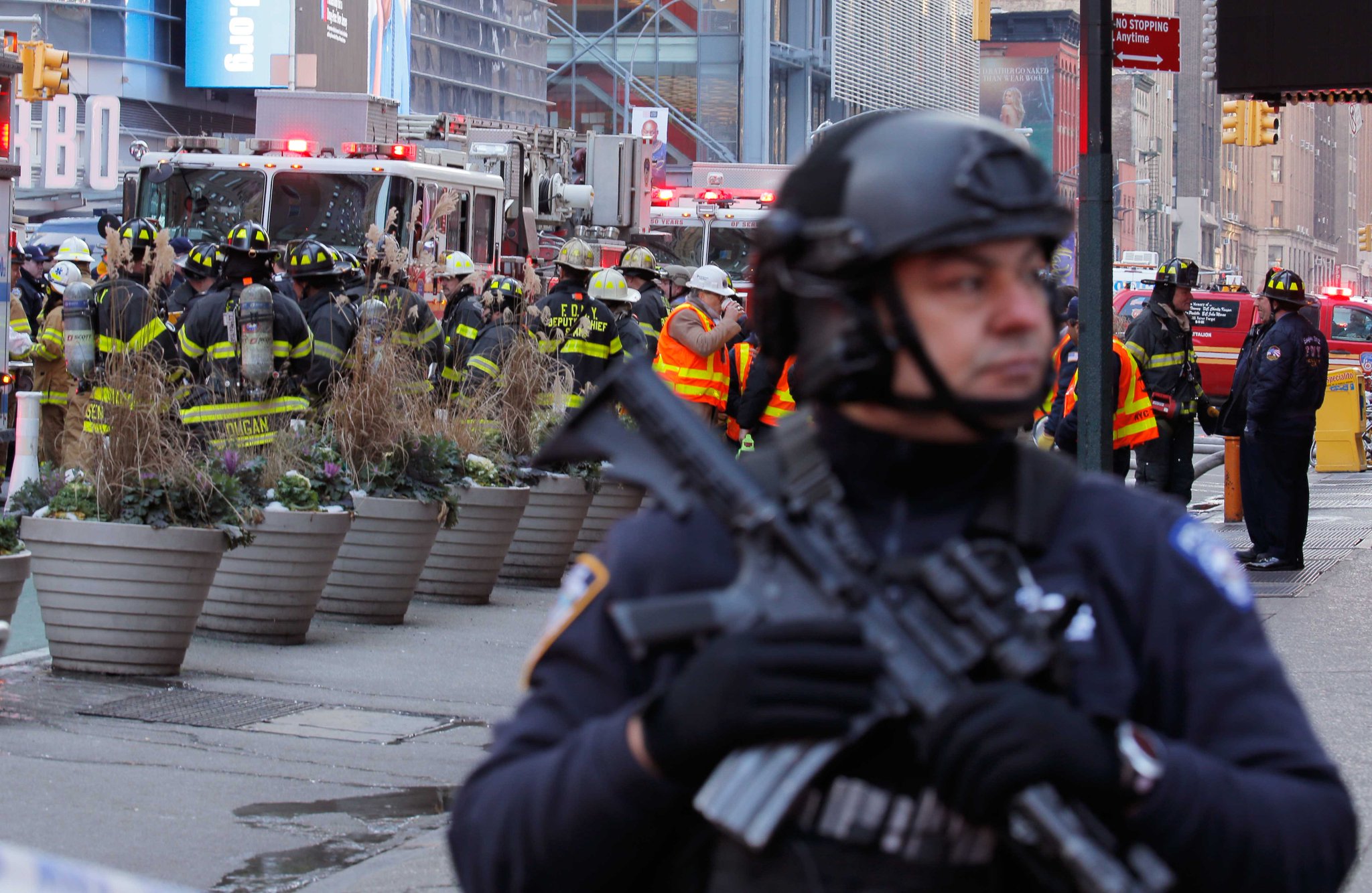 Explosión deja al menos cuatro heridos en el Times Square de Nueva York