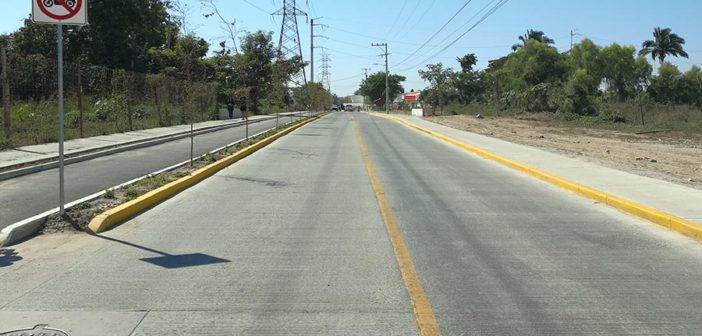 Con 6 meses de retraso, inauguran tercera etapa de la Avenida México