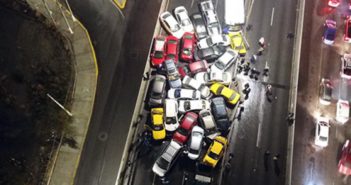 Bajas temperaturas ocasionan mega carambola en Monterrey