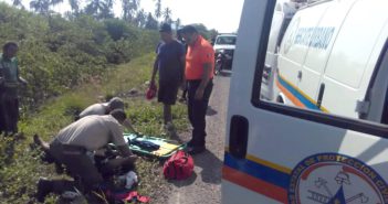 Motociclista se rompe un brazo al derrapa por conducir ebrio