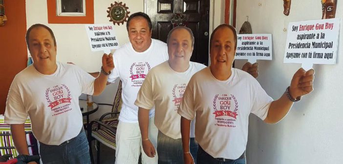 Asegura Enrique Gou Boy que ha obtenido las firmas necesarias para candidatura