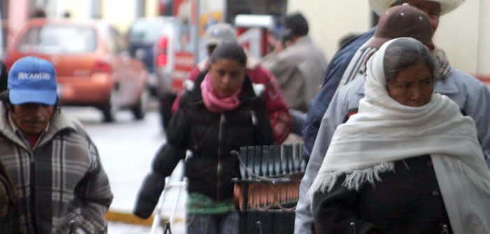 Prevén marcado descenso de temperatura para este fin de semana