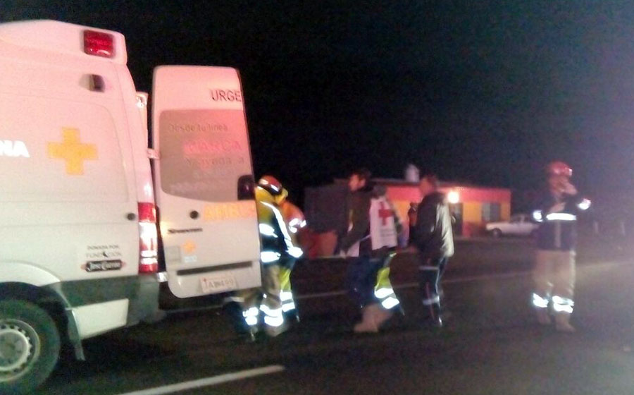 Un muerto y 20 heridos, el saldo del accidente de autobús