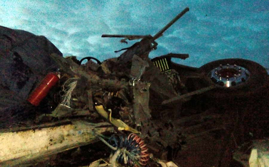 Un muerto y 20 heridos, el saldo del accidente de autobús