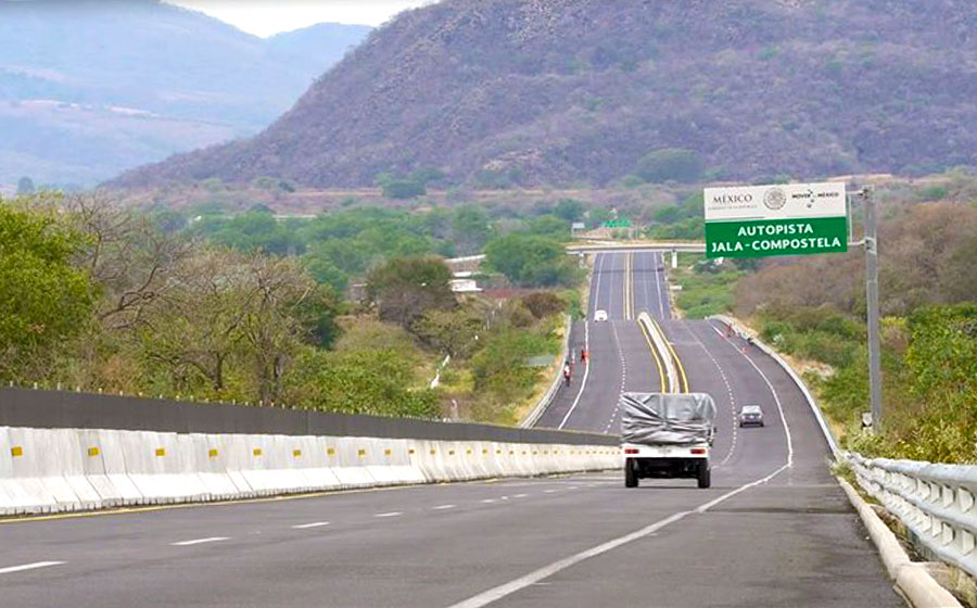 En julio estará el tramo Compostela-Las Varas, asegura titular de la SCT