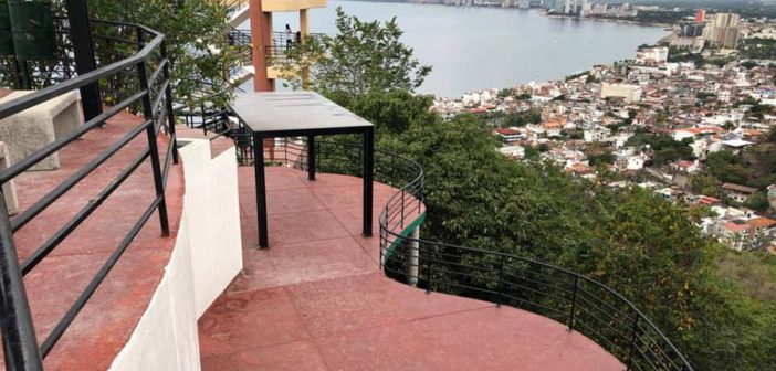 Queda listo el mirador del Cerro de la Cruz en Puerto Vallarta