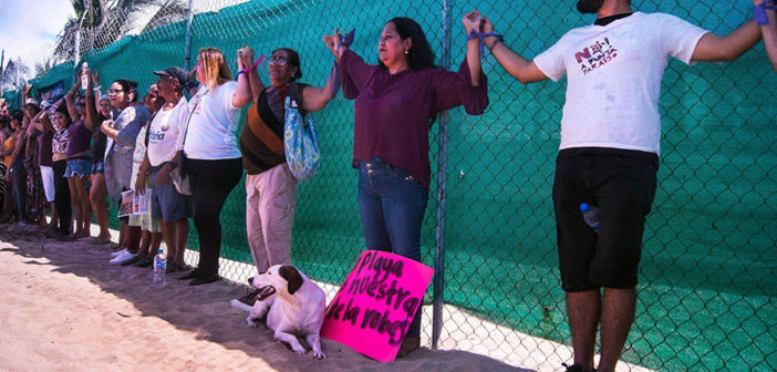 Senadores panistas exigen suspensión de Punta Paraíso