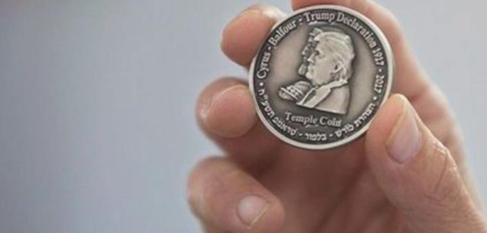 ¿El rostro de Trump en una moneda?... existe