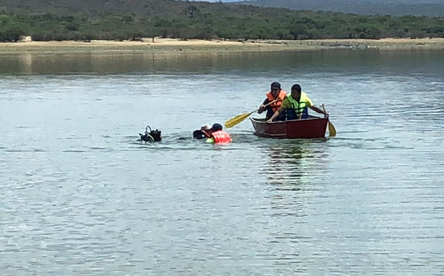 Rescata PC Jalisco ahogados en la Presa La Sauceda