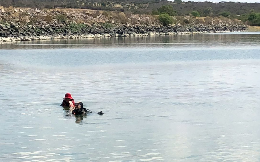 Rescata PC Jalisco ahogados en la Presa La Sauceda