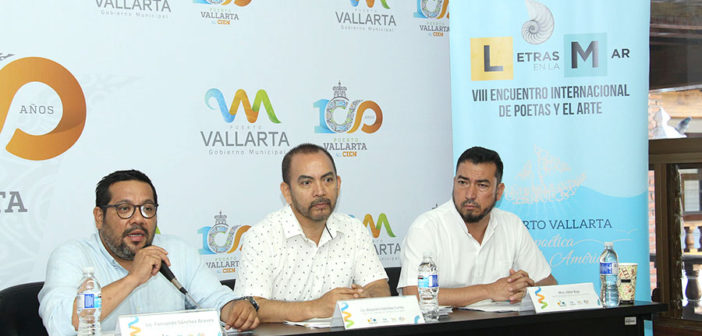 La octava edición de ‘Letras en la Mar’ se une al centenario de Puerto Vallarta