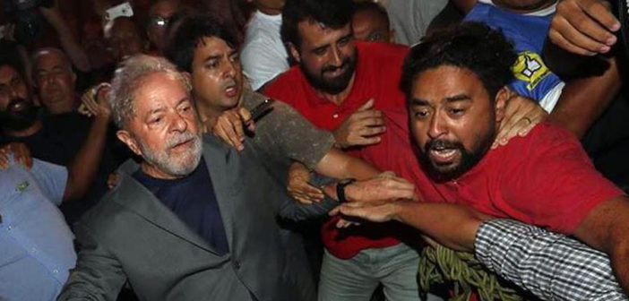 Pasa Lula da Silva su primera noche en prisión