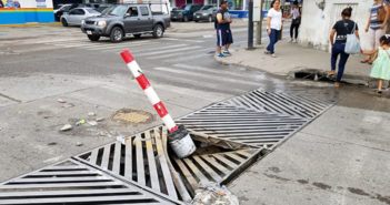 Alcantarilla dañada genera caos vial en la zona norte de la ciudad