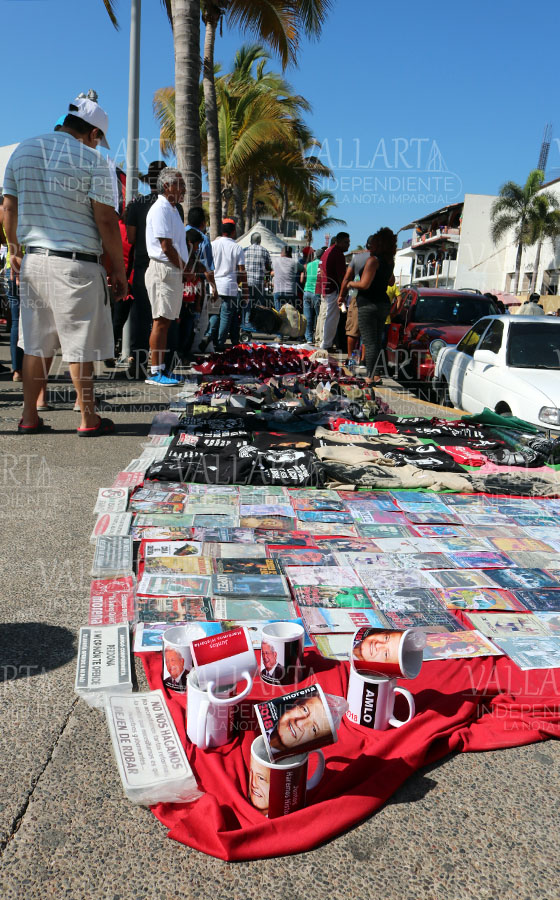 Visita Andrés Manuel López Obrador Puerto Vallarta (fotogalería)