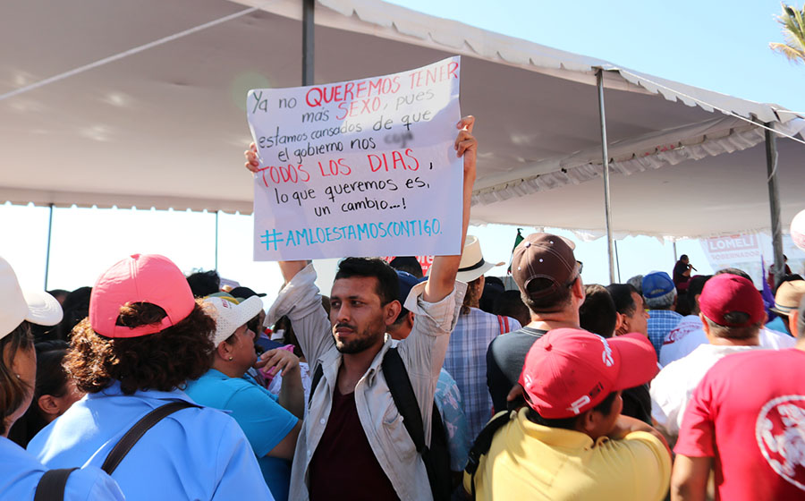 Visita Andrés Manuel López Obrador Puerto Vallarta (fotogalería)