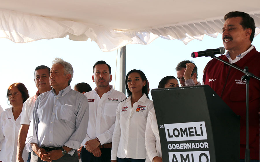 Visita Andrés Manuel López Obrador Puerto Vallarta (fotogalería)