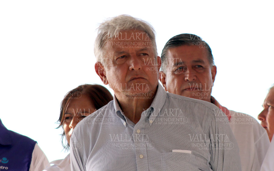 Visita Andrés Manuel López Obrador Puerto Vallarta (fotogalería)