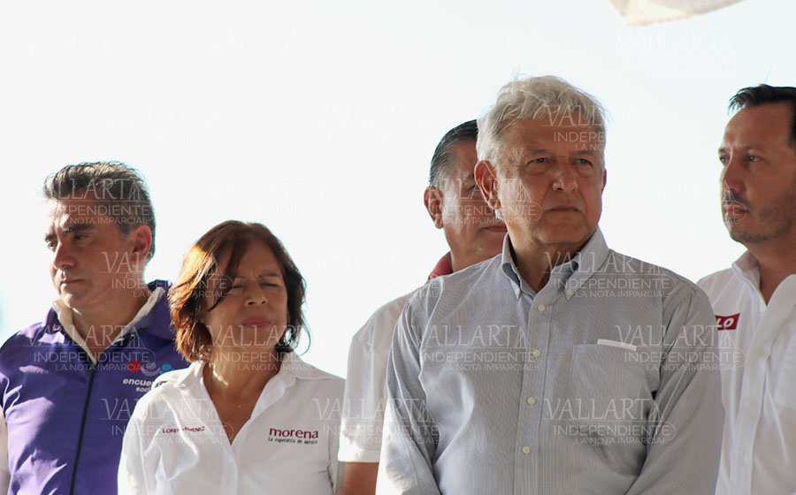 Visita Andrés Manuel López Obrador Puerto Vallarta (fotogalería)