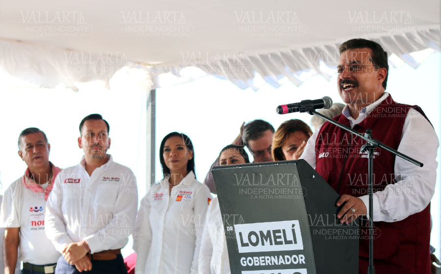 Visita Andrés Manuel López Obrador Puerto Vallarta (fotogalería)