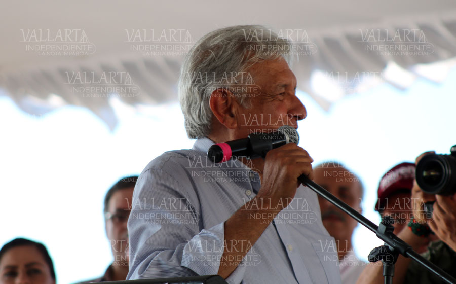 Visita Andrés Manuel López Obrador Puerto Vallarta (fotogalería)