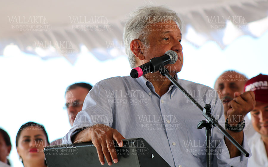 Visita Andrés Manuel López Obrador Puerto Vallarta (fotogalería)