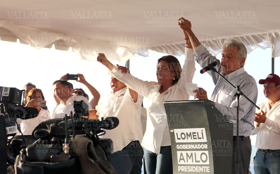 Visita Andrés Manuel López Obrador Puerto Vallarta (fotogalería)