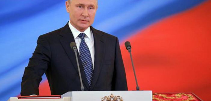 Putin protesta por cuarta ocasión como presidente de Rusia; gobernará hasta el 2024