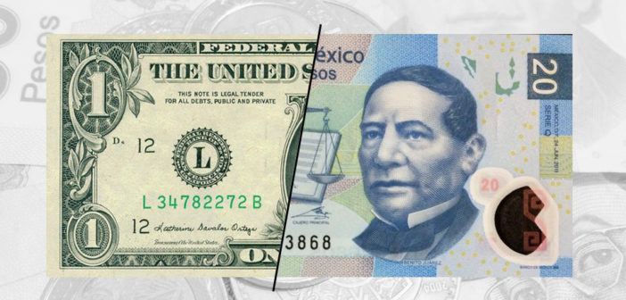 Continúa en ascenso el dolar; cierra jornada hasta en 20.15 pesos