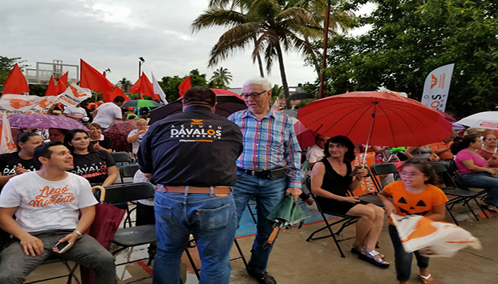 Aramara recibe con los brazos abiertos a Dávalos