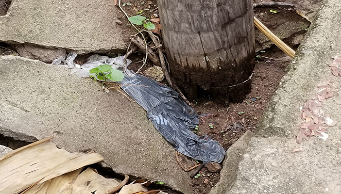 CFE ignora a vecinos por poste a punto de caer