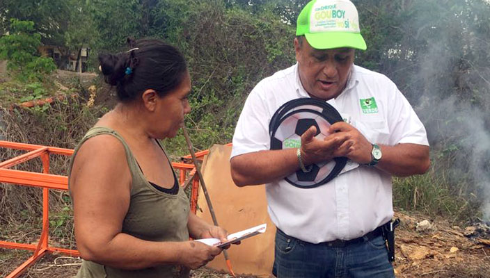 Colonos de Ampliación Volcanes piden a Gou Boy mejorar sus calles