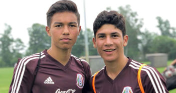 Kevin Mariscal anota contra Holanda en la Sub-17