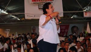 Violeta Becerra cierra campaña en Puerto Vallarta con total apoyo de la militancia priista