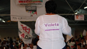 Violeta Becerra cierra campaña en Puerto Vallarta con total apoyo de la militancia priista