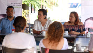 Mujeres ofrecen apoyo Incondicional a Violeta Becerra