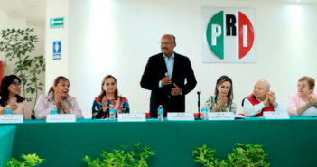 Claudia Ruiz M asume presidencia del PRI tras la renuncia de René Juárez