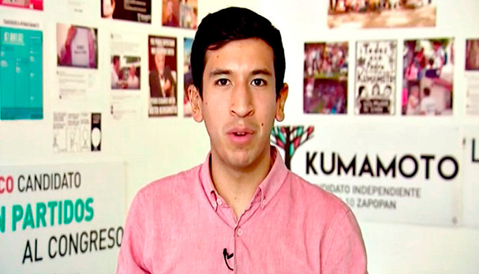 Pedro Kumamoto anuncia regreso al Congreso