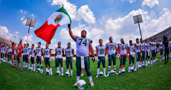 México es triunfador histórico ante EU en Mundial de Fútbol Americano