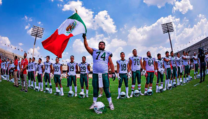 México es triunfador histórico ante EU en Mundial de Fútbol Americano