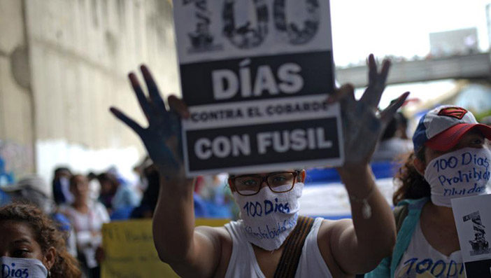 La crisis más sangrienta, 100 días de conflicto y 448 muertos en Nicaragua