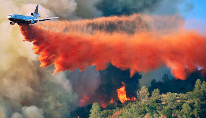 Aumenta el número de incendios forestales en el estado de California