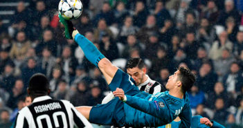 Gol de Cristiano Ronaldo contra Juventus es elegido como el mejor de la temporada