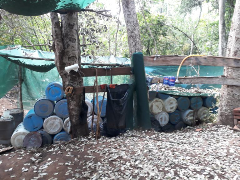 Militares desmantelan narcolaboratorio en La Huerta