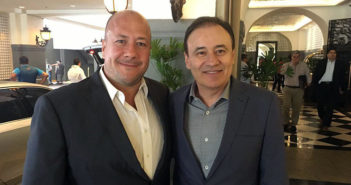 Se reúne Alfaro con Alfonzo Durazo; charlan de seguridad