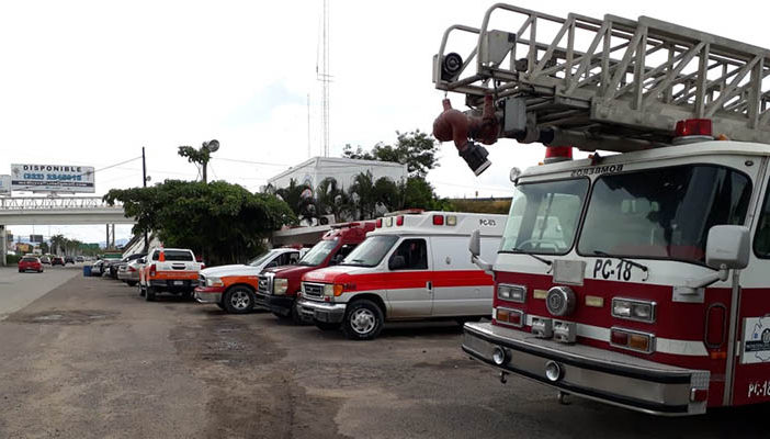 A falta de ambulancias, PC se coordina con Cruz Roja para atender emergencias en Bahía