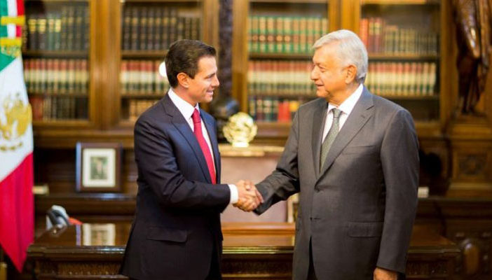 Acuerdan López Obrador y Peña Nieto envío de propuesta para SSP federal