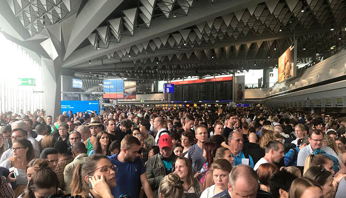 Aeropuerto de Fráncfort es desalojado por seguridad